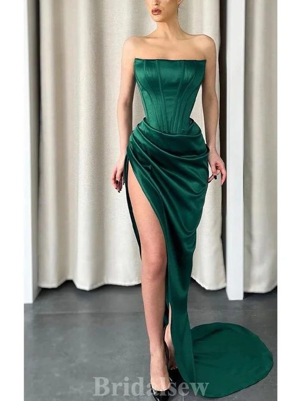 Crazy Discounts Inside!Charming Custom Mermaid Green Long Party Women Prom Dresses, Evening Dress PD674