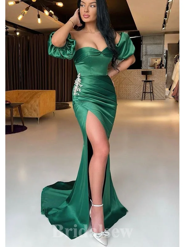Your Exclusive Offer Awaits!Charming Mermaid Green Popular Long Best Party Women Prom Dresses, Evening Dress PD673