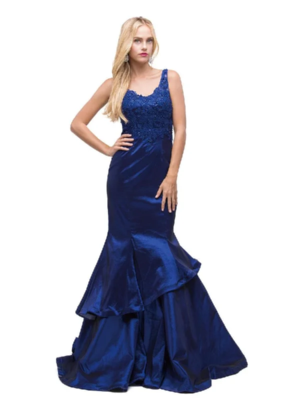 Save More When You Shop More!Dancing Queen 9457 Sleeveless V-Neck Mermaid Evening Dress