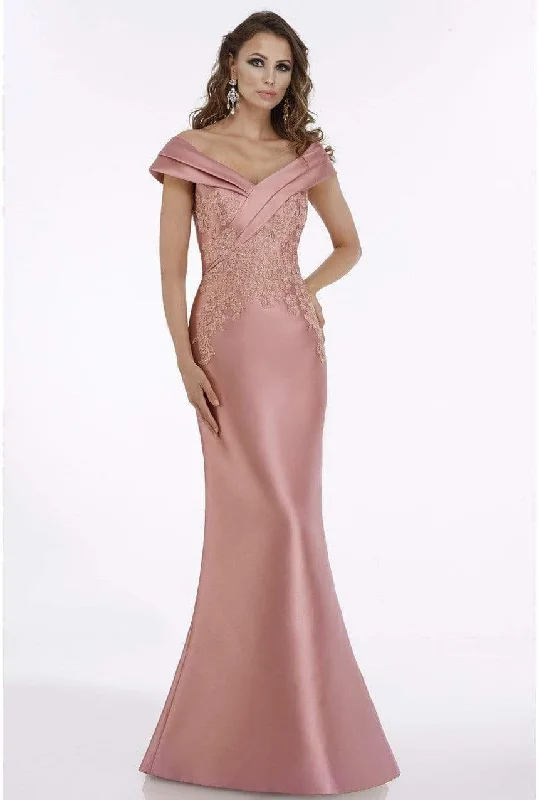 Unmissable Offers Await!Gia Franco - 12005 Tiered Off-Shoulder Lace Appliqued Dress