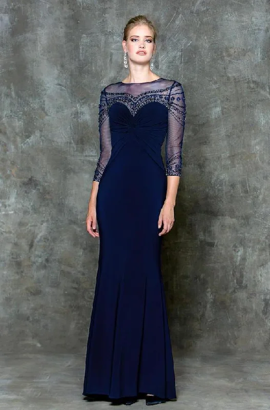 Hot Deals You Can’t Resist!Colors Dress - Intricate Ruched Illusion Evening Dress G725