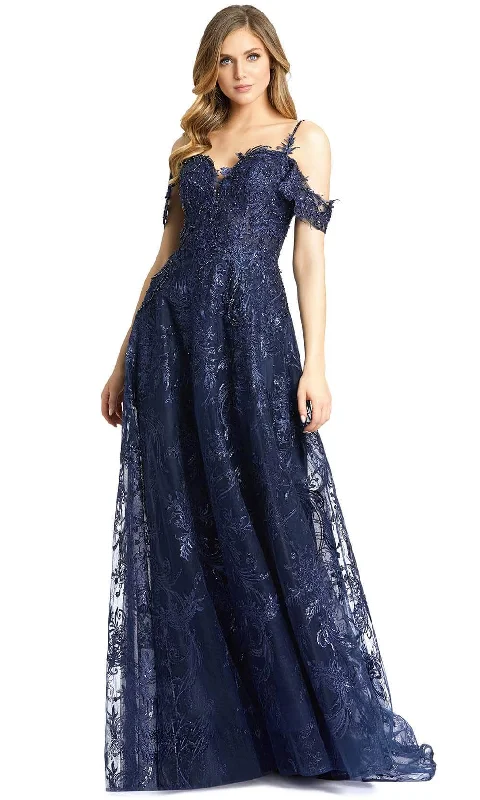 Flash Sale – Act Fast!Mac Duggal 20287 - Embellished Cold Shoulder Evening Gown