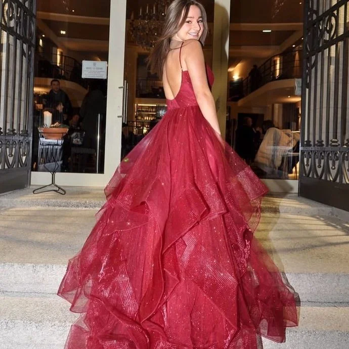 Buy More, Save More!Sexy Spaghetti Straps A-Line Prom Dresses,Long Prom Dresses,Cheap Prom Dresses   cg21772