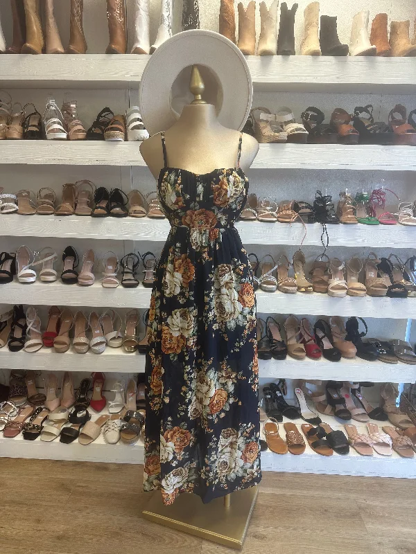 Don't Miss Out!Black Floral Smocked Dress