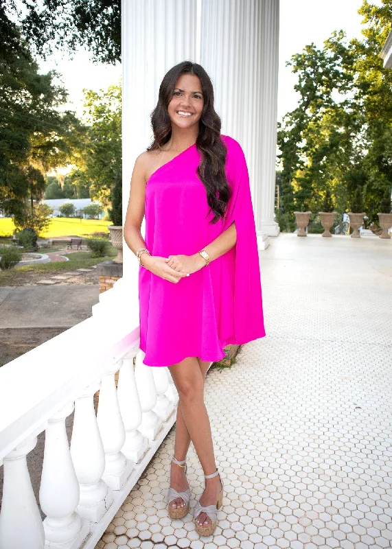 Get It Before It’s Gone!Cameron Cape Dress