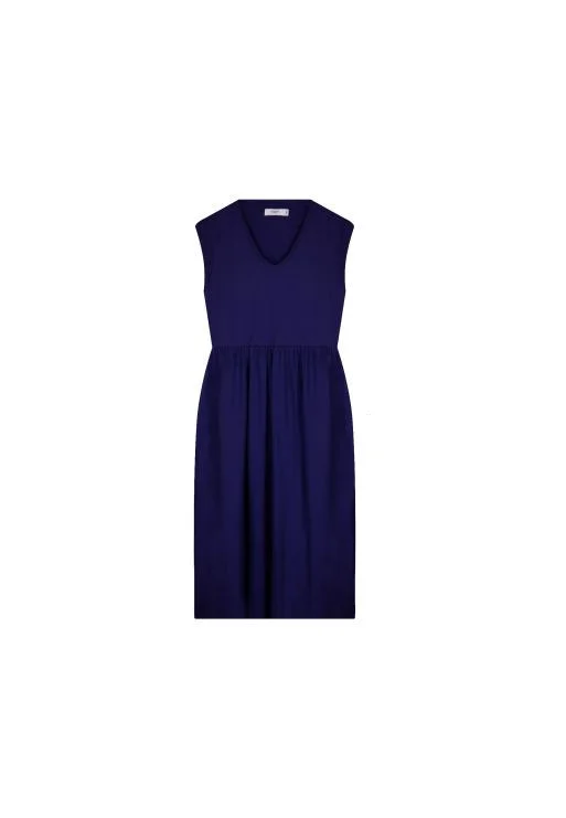 More Discounts, More Joy!Ayna S/slv Navy Dress