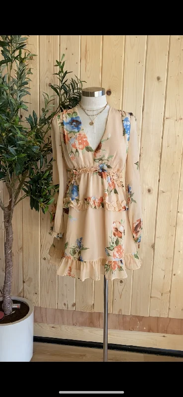 Time to Save Big!Floral floral dress