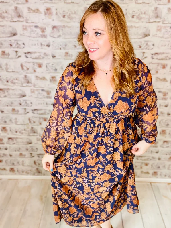 Your Exclusive Offer Awaits!FLORAL SMOCKED WAIST DRESS