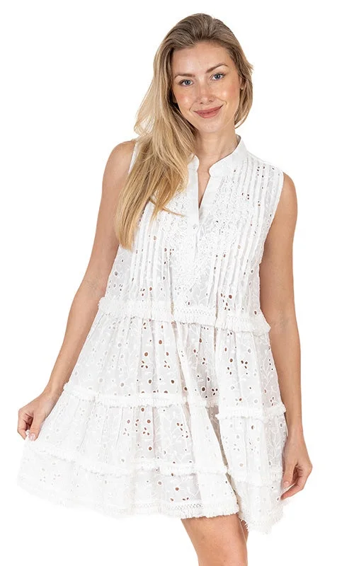 Buy More, Pay Less!Julia Cream/Sand Short Dress