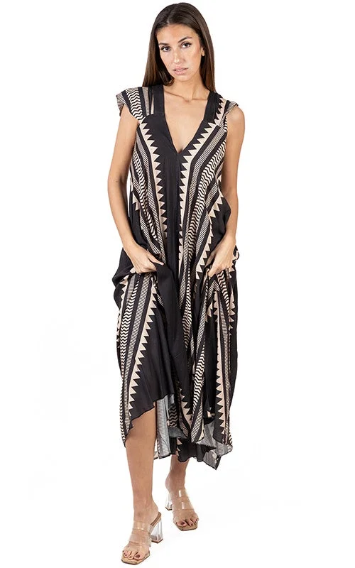 Shop Smart, Save Big!Nora Blk/Sand Dress