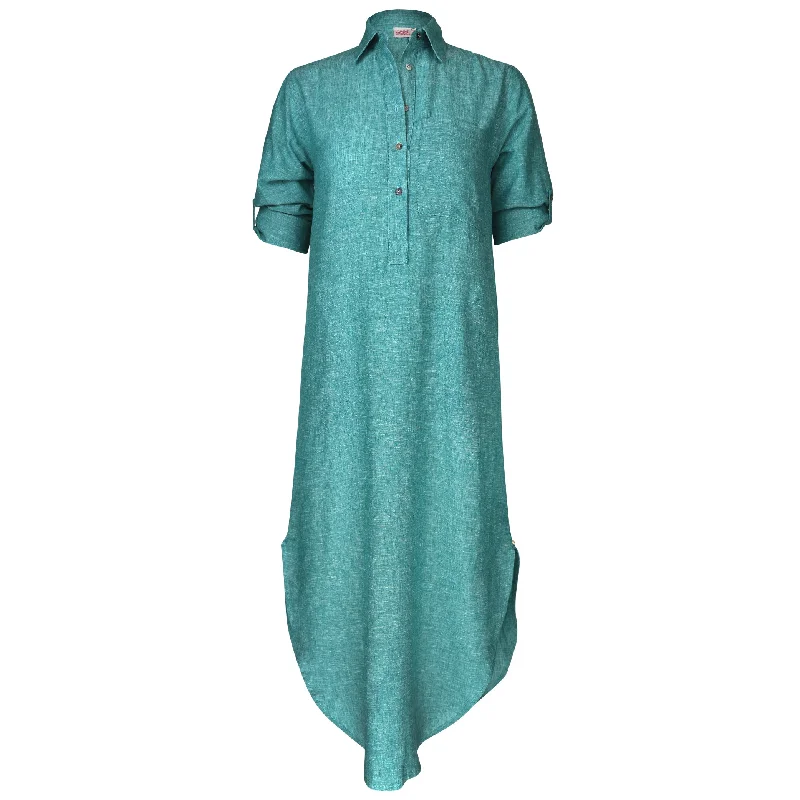 Your Shopping Wish, Our Discount Command!Melissa Maxi S/Dress Yarn Dye Green