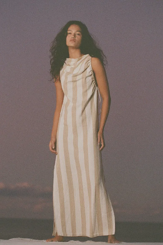 Don’t Wait – Deals Won’t Last!Natural Stripe Organic Cotton Dress