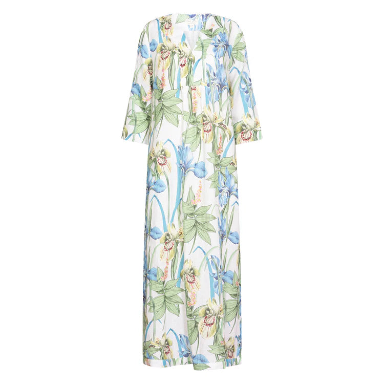 Enjoy Huge Discounts Now!NOLOGO Iris maxi embroided linen dress