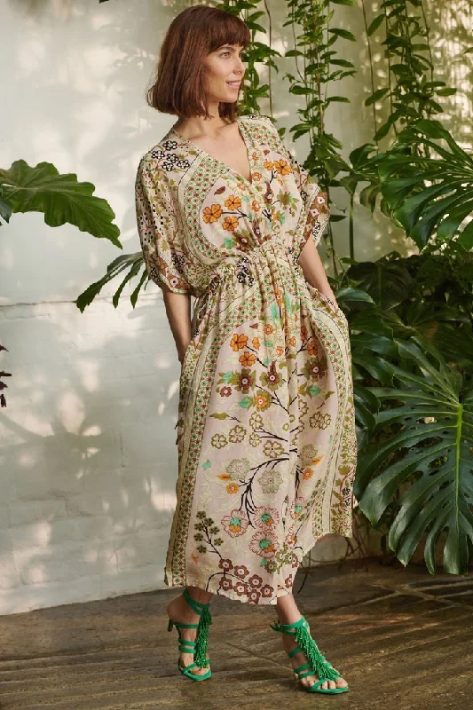 Price Drops You’ll Love!String Flower Arch Sage Dress