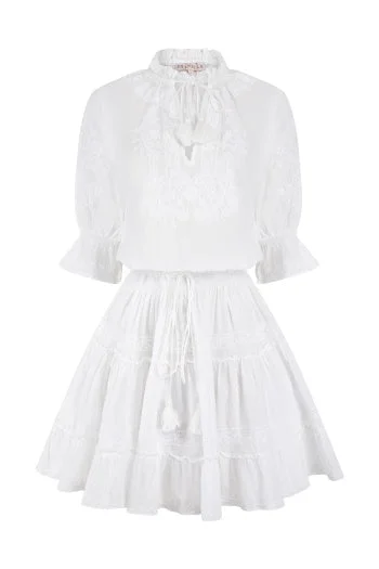 Get More for Less!PR amar sky white-white dress