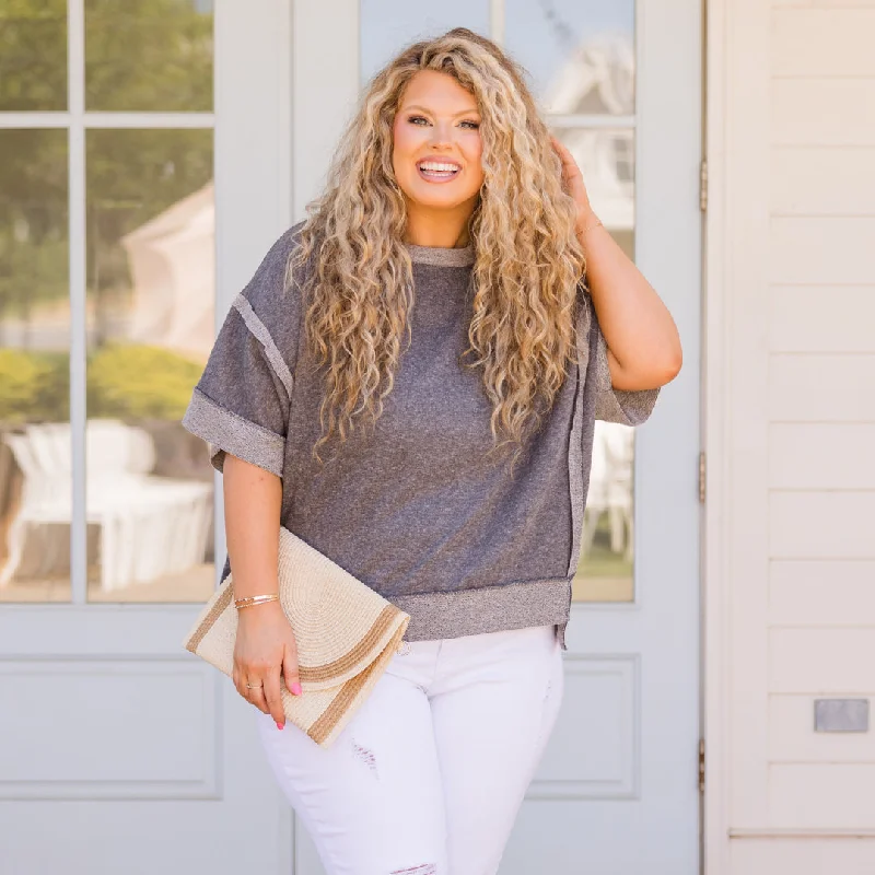 Your Favorite Items on Sale Now!Avoidant Top, Black