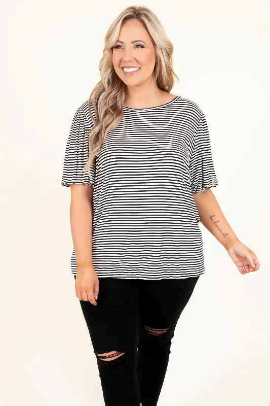 Unlock Huge Savings Now!Can't Smile Without You Top, Black