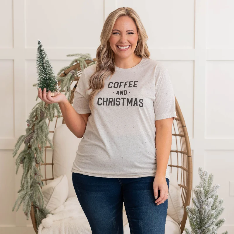 Your Favorite Sale is Back!Coffee And Christmas Tee, Oatmeal