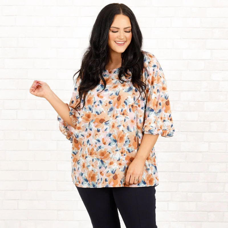 Price Drop Alert!Just A Thought Top, Cream