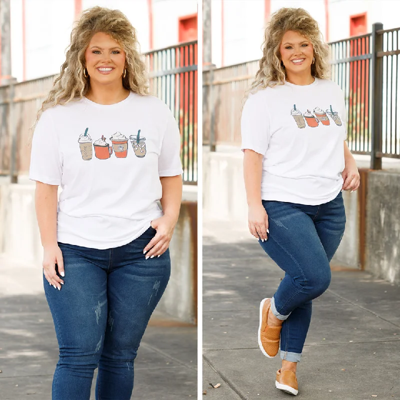 Shop Today, Save Tomorrow!Cup Of Spice Tee, White