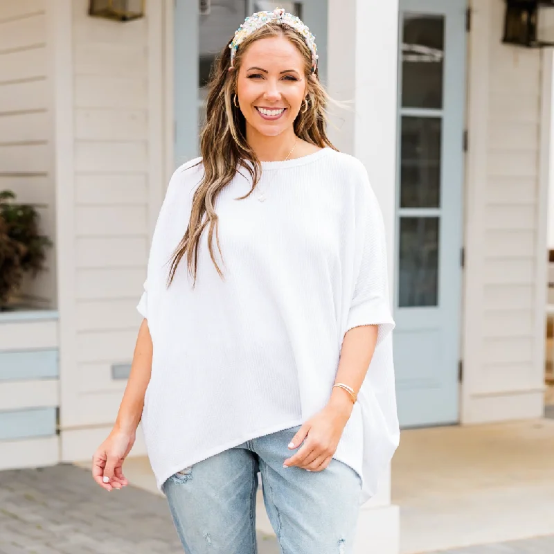 Shop Now and Save!Fierce As Fire Top, Ivory