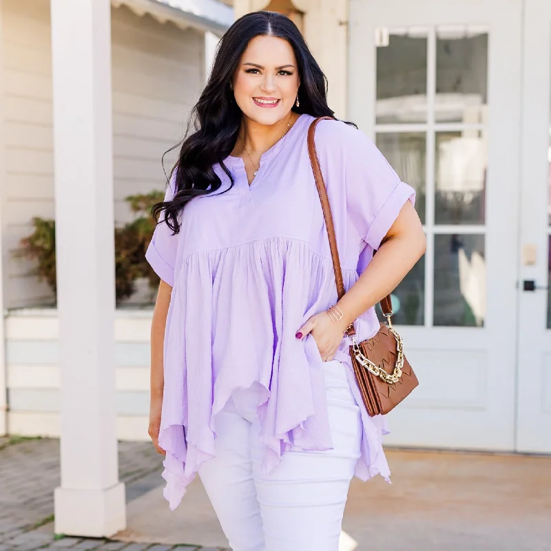 Flash Deals – Act Quickly!French Feelings Top, Lavender