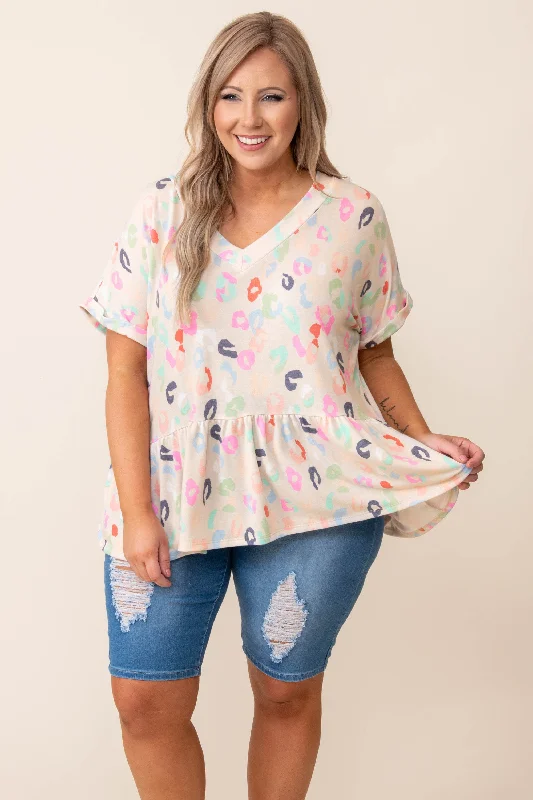 Special Offer – Act Fast!Frontier Sunrise Top, Sand-Lollipop