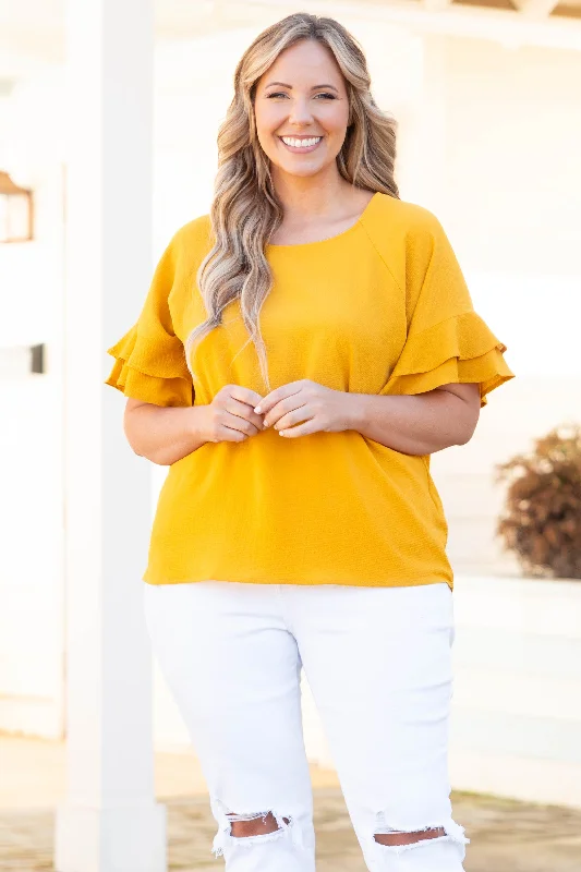 Buy More, Save More!Have We Met Top, Mustard