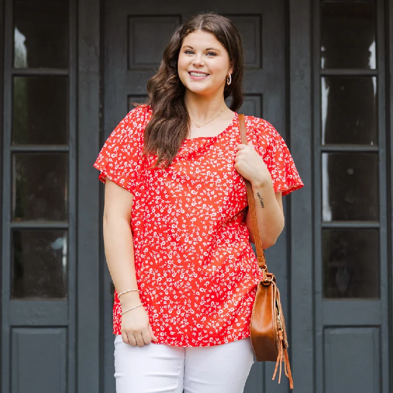 Limited Edition, Limited Price!Hey Sista Top, Red