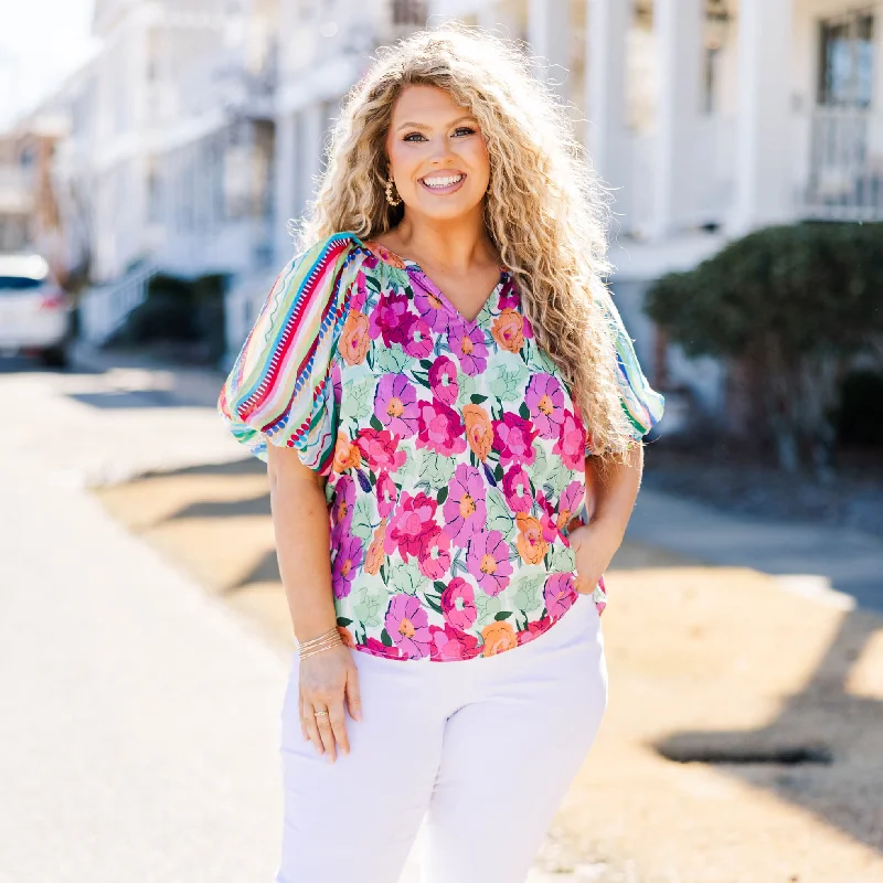 Exclusive Offers You’ll Love!Lagoon Love Top, Multi