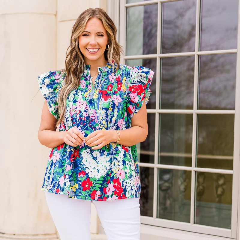 Hottest Discounts of the Year!Love Like Mine Top, Navy
