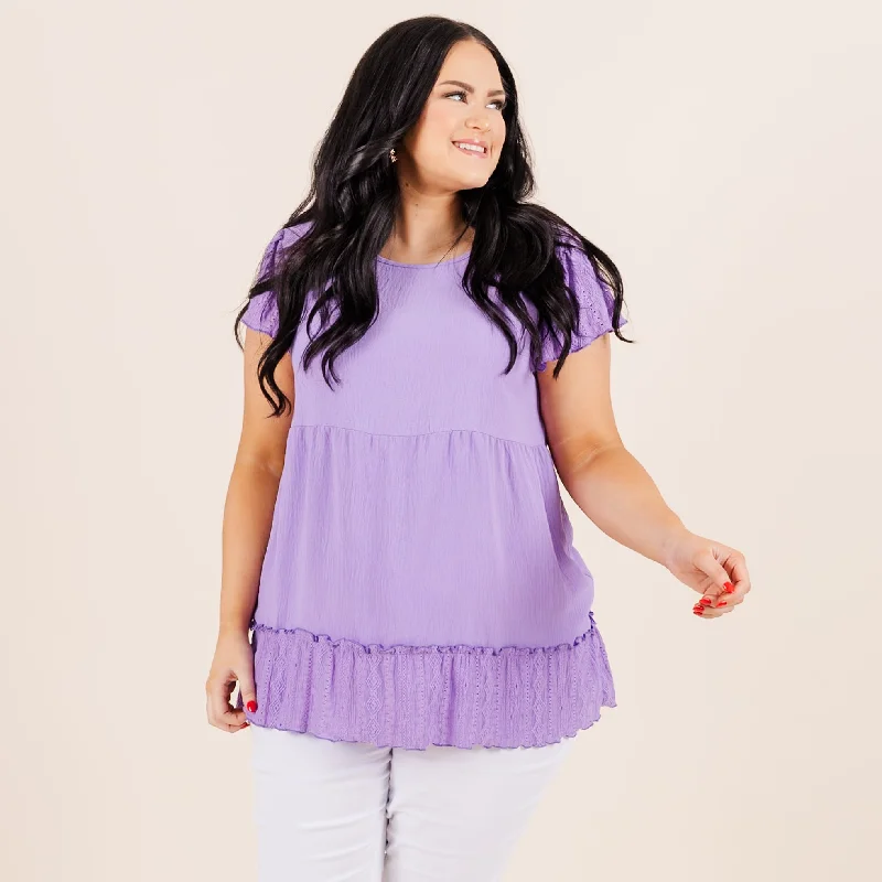 Upgrade for Less!Near The Stars Top, Lilac