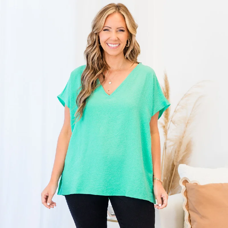 The Best Offers Are Here!Our Oasis Top, Emerald