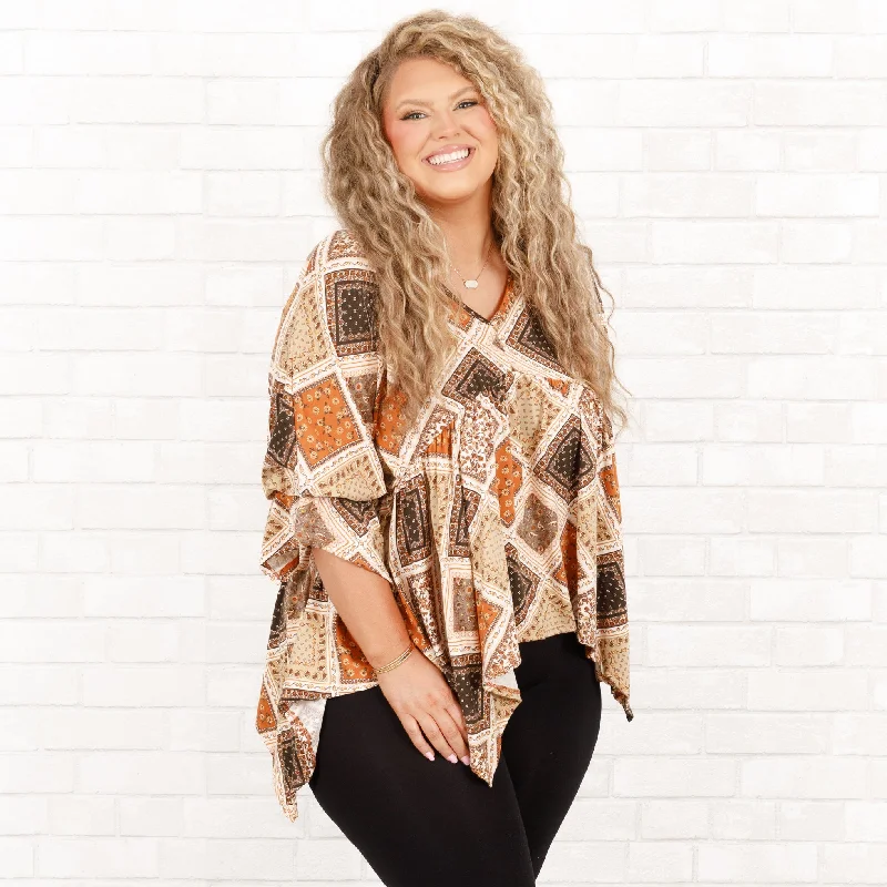 Act Fast – Limited Time Savings!Runnin' To You Top, Rust