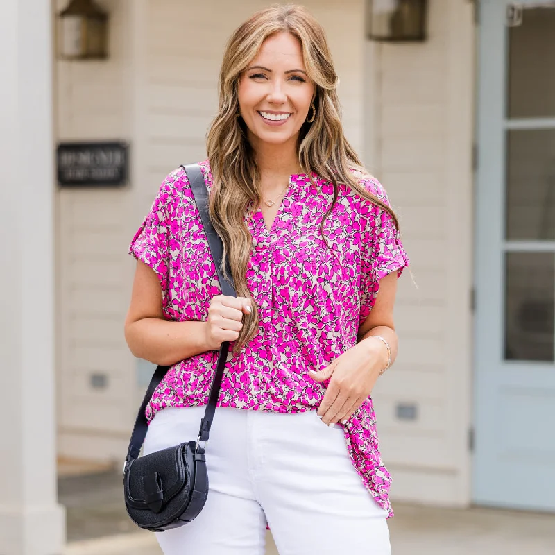 Snag the Best Prices Now!Signs Of Spring Top, Oyster