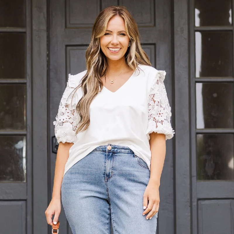 Upgrade for Less!So Misunderstood Top, Off-White