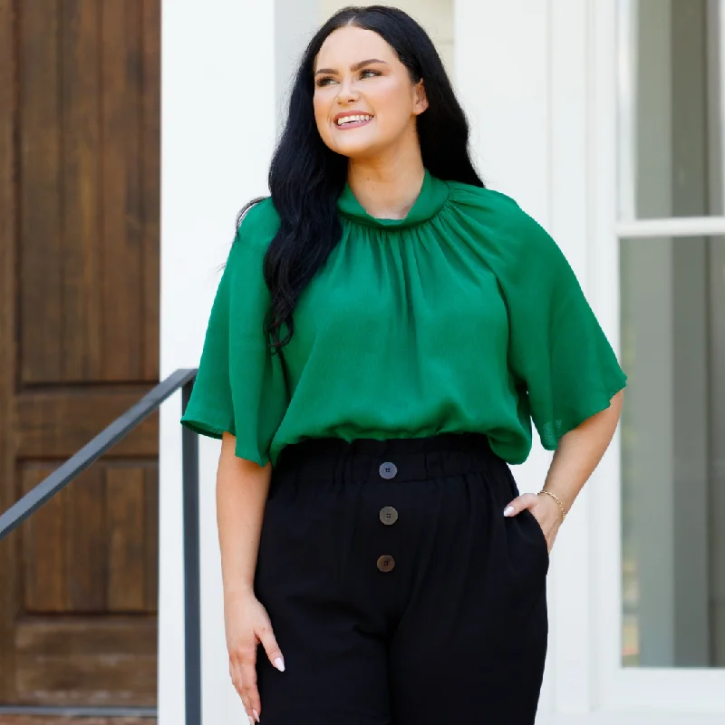 Shop More, Spend Less!That's Rich Top, Kelly Green