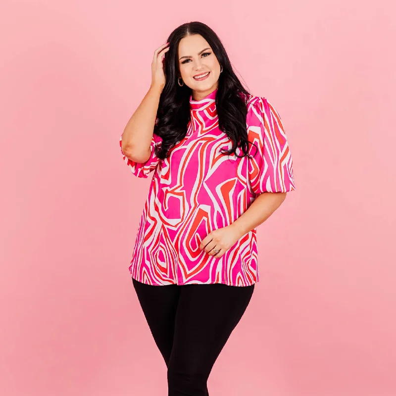 Today’s Deals, Tomorrow’s Regrets!The Easy Way Top, Pink