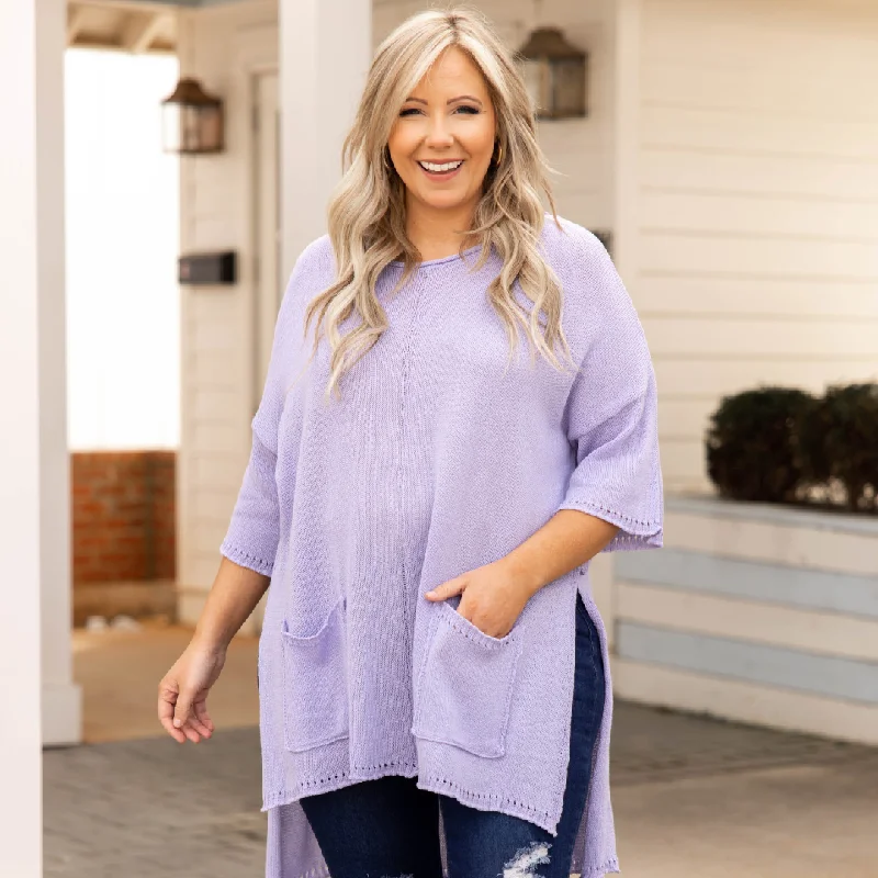Sale Alert – Get Ready to Shop!The Lucky One Tunic, Lavender