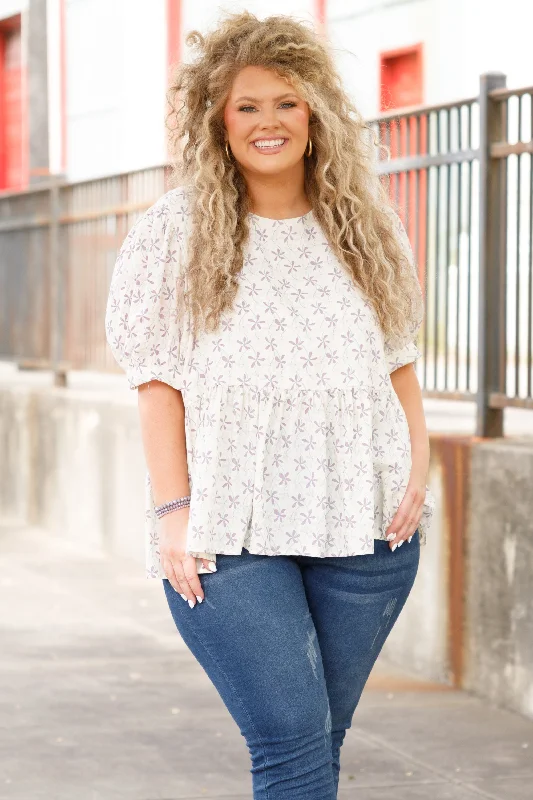 Your Discount is Waiting!Under The Bells Top, Lavender