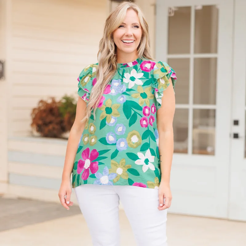 Must-Have Deals Inside!Whirlwind Passion Top, Mint