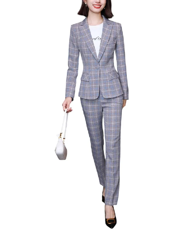 Massive Price Cuts!Bossy Chic 2pc Blazer & Pant Set