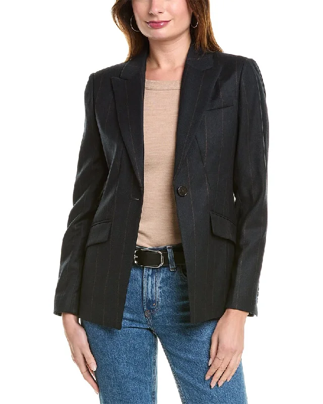 Get Ready to Save!Brooks Brothers Flannel Wool-Blend Jacket
