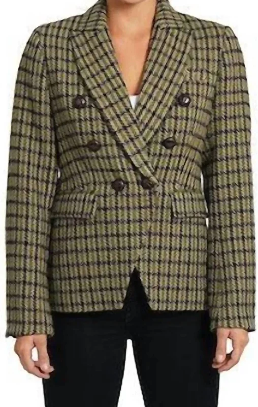 Your Wallet Will Thank You!Charles Blazer In Green Plaid