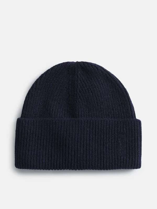 Don’t Wait – Shop Today!Gant Women Navy Blue Solid Beanie Cap