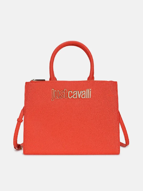 Save More When You Shop More!Just Cavalli Women Red Solid Handheld Bag