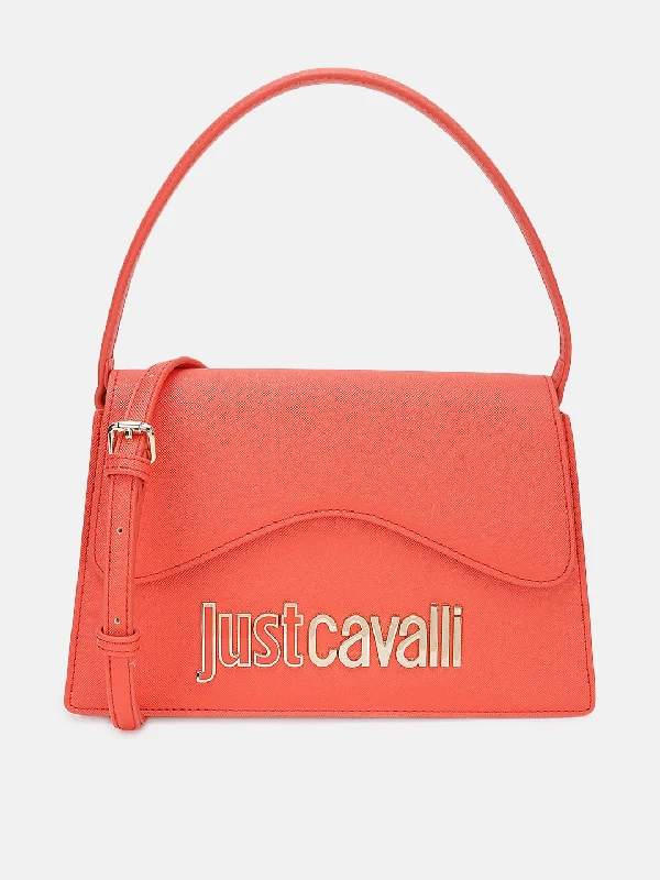 Buy One, Get One Free!Just Cavalli Women Red Solid Sling Bag