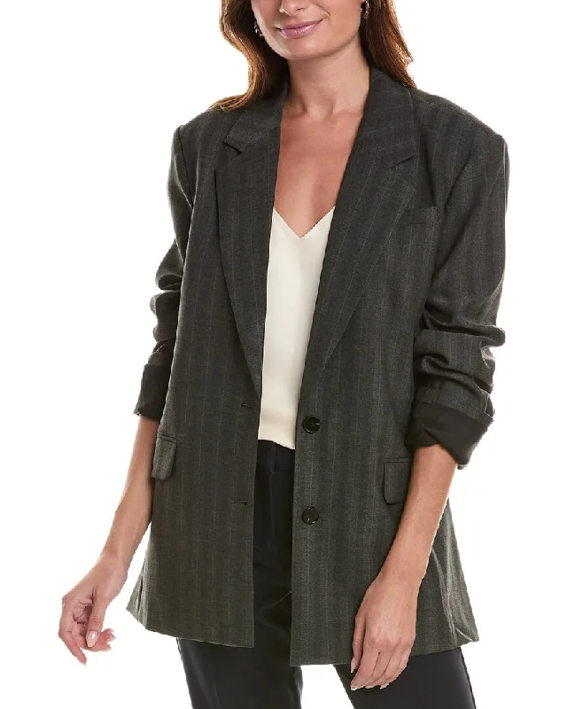 Mega Sale Happening Now!Nicholas womens  Nadia Blazer, 8, Grey