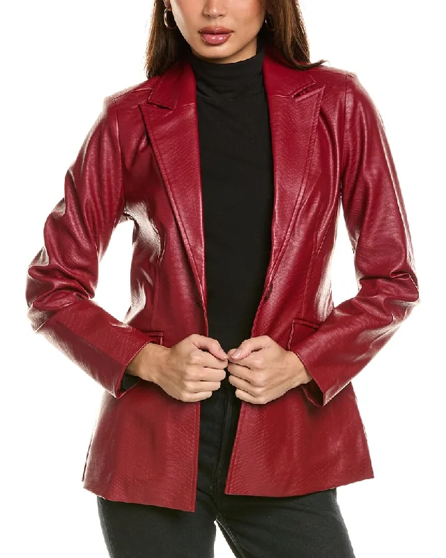 Instant Savings Await!Requirements Snake-Embossed Blazer