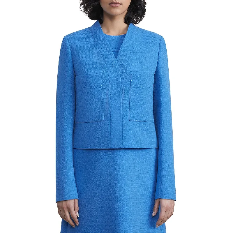 Incredible Savings Inside!Womens Wool Suit Separate Collarless Blazer